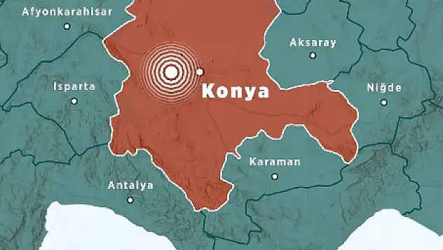 Konya'da deprem mi oldu? O ilçe her gün listede! İşte son dakika verileri!