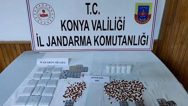 Konya'da dev operasyon: Jandarma 8 zehir tacirini paketledi!