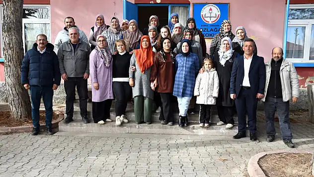Konya'da Eski Okul Binası Kursiyerlerin Elleriyle Hayat Buldu