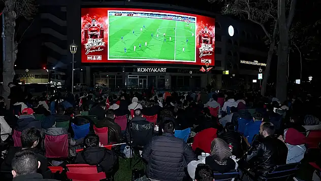 Konya'da final heyecanı o iki yerde yaşanacak! Dev ekranlar kurulacak!