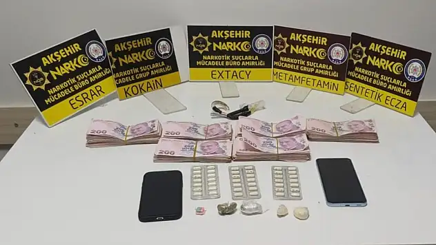 Konya'da gençleri hedef alan zehir tacirleri yakalandı!