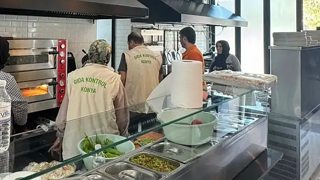 Konya'da gıda denetimleri hız kesmiyor
