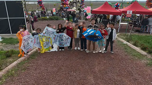 Konya'da hıdrellez coşkusu gökyüzüne taşındı!