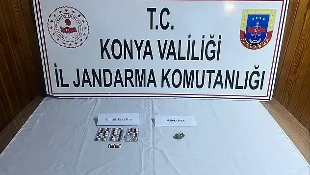 Konya'da jandarmadan 11 ayrı operasyon: 7 tutuklama