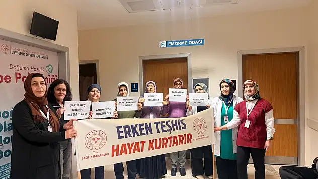 Konya'da kadınlara kanserde erken tanı anlatıldı