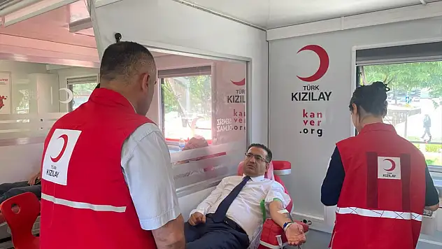 Konya'da kan bağışı kampanyası düzenlendi