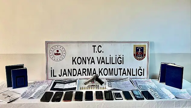 Konya'da milyonluk vurgun! 12 zanlı yakalandı