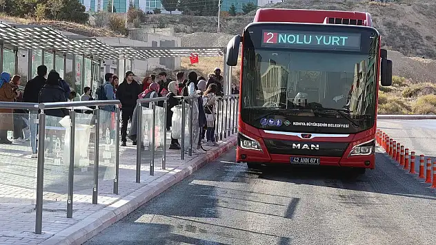 Konya'da otobüs kullananlar dikkat! O güzergah değişiyor!