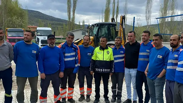Konya'da saha çalışanlarına güvenli trafik eğitimi verildi