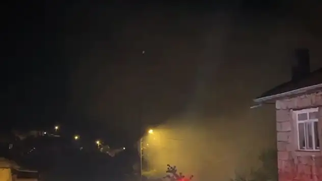 Konya'da samanlıkta çıkan yangın yürekleri ağza getirdi