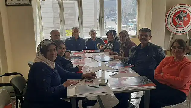 Konya'da şehitlerin hatırası için anlamlı çalışma yapıldı