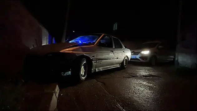 Konya'da servet değerinde ceza! Kaçarken polis arabasına çarptı