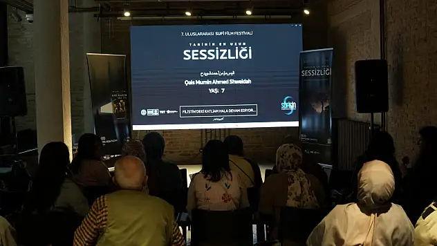 Konya'da sessiz çığlık! Sufi Film Festivali Filistinli mazlumlara adandı