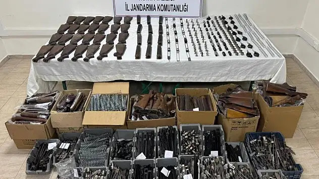 Konya'da 'silah fabrikası' deşifre edildi!