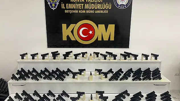 Konya'da silah fabrikası gibi araç! İçinden çıkanlara kimse inanamadı