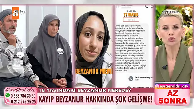 Konya'da sır dolu kayıp! Esra Erol canlı yayınında ortaya çıkan detay şoke etti