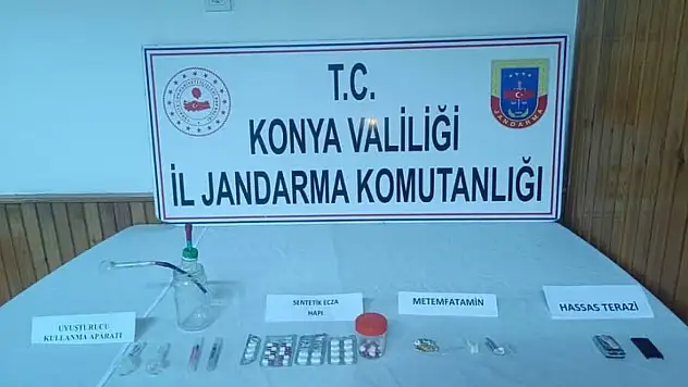 Konya'da uyuşturucu operasyonu: 2 tutuklama