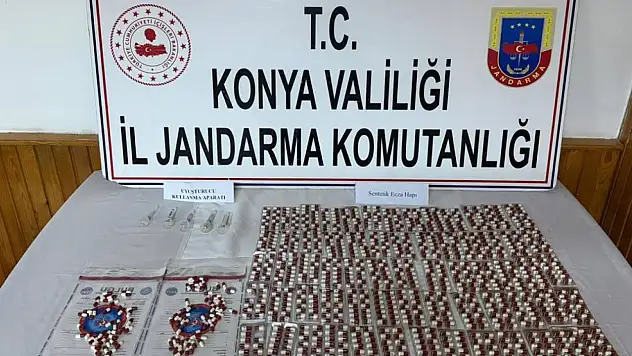 Konya'da uyuşturucu operasyonu: 1 tutuklama!