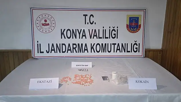 Konya'da uyuşturucu operasyonu: 1 kişi tutuklandı!