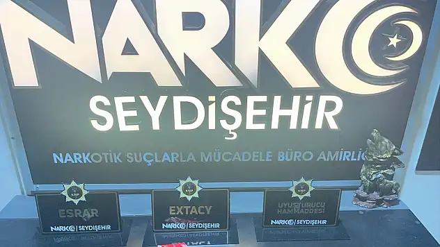 Konya'da uyuşturucu operasyonunda 1 şüpheli tutuklandı