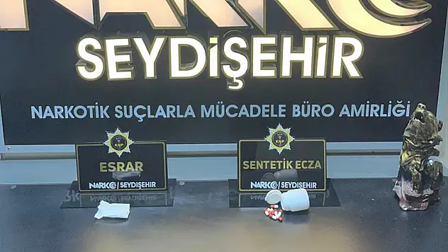 Konya'da uyuşturucu operasyonu: 1 kişi tutuklandı!
