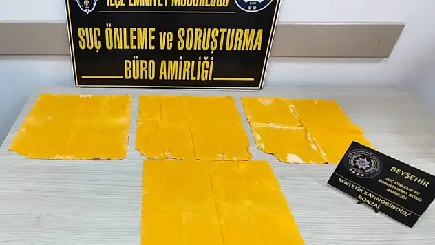 Konya'da uyuşturucu operasyonu: 4 şüpheli tutuklandı!