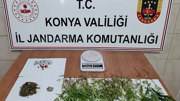 Konya'da uyuşturucu tacirlerine darbe!