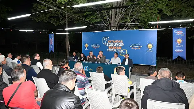 Konya'da vatandaş sordu belediye başkanı cevapladı