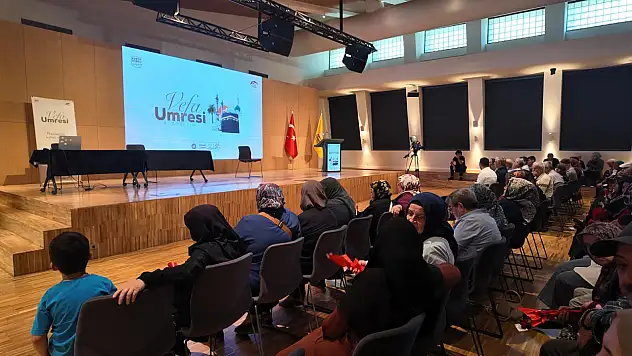 Konya'da Vefa Umresi heyecanı! Kutsal topraklara gidecek isimler belli oldu