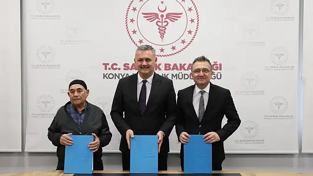 Konya'da yeni aile sağlığı merkezinin protokolü imzalandı