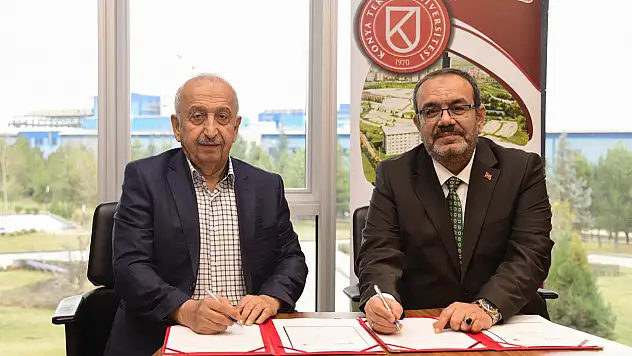 Konya'daki bu anlaşmayla öğrencilere iş imkanı sağlanacak