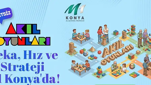 Konya'daki o AVM'de 15 tatile özel ücretsiz etkinlikler düzenlenecek