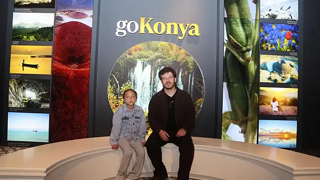 Konya'daki okulun tek öğrencisine 23 Nisan sürprizi! Doyasıya gezdi