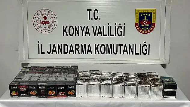 Konya'daki operasyonda yüzlercesi ele geçirildi!