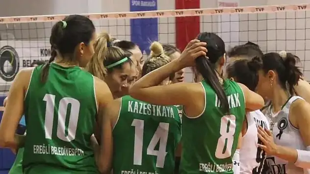 Konya ekibi Ereğli evinde set alamadı! 0-3