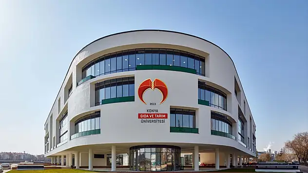 Konya Gıda ve Tarım Üniversitesi, Türkiye'de 6. sırada