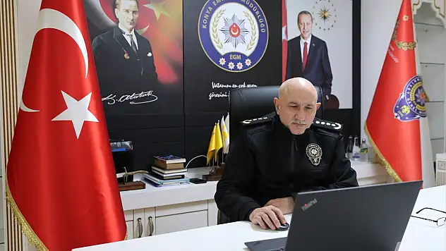 Konya İl Emniyet Müdürü Yüksek, 'Yılın Kareleri' oylamasına katıldı