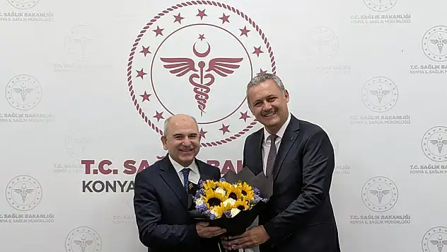 Konya İl Sağlık Müdürlüğü'nde Devir Teslim Töreni Gerçekleştirildi