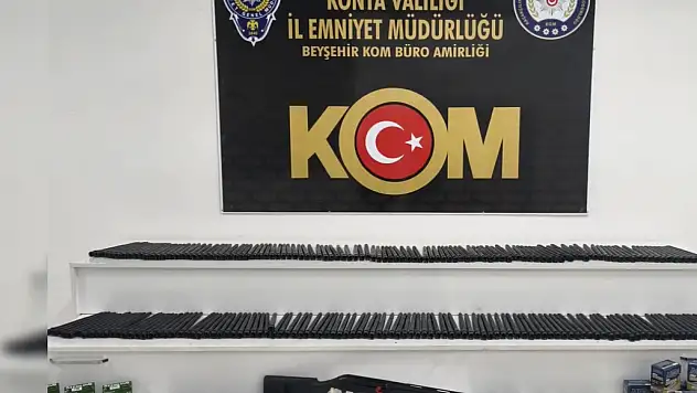 Konya merkezli 5 ilde silah ve tarihi eser operasyonu: 15 gözaltı!