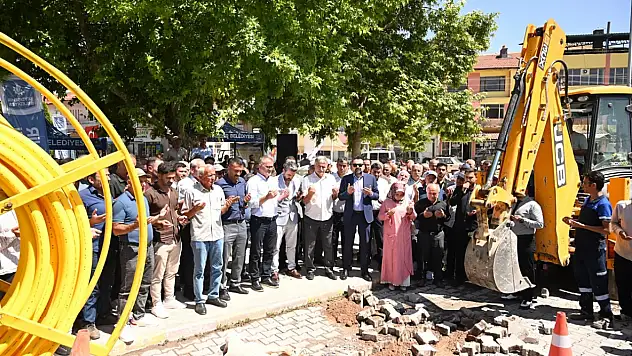 Konya'nın 4 kırsal mahallesinde doğal gaz hattı çalışmaları başladı