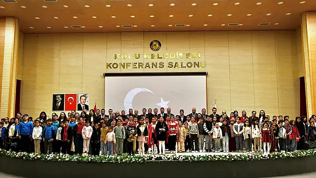 Konya'nın ilçelerinde 23 Nisan coşkuyla kutlandı