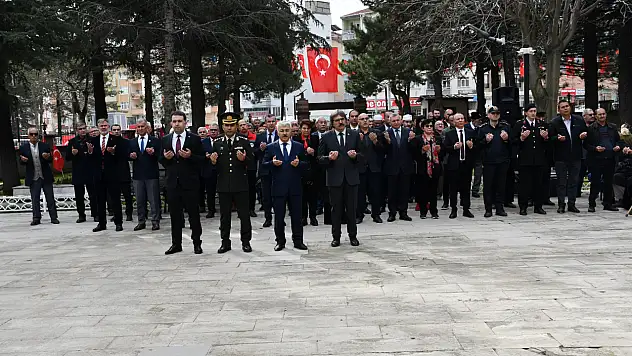 Konya'nın ilçelerinde şehitler dualarla anıldı