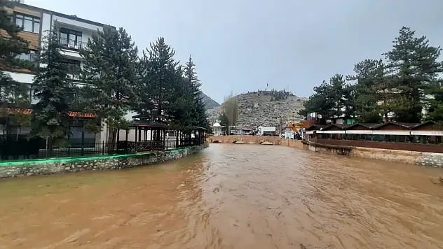 Konya'nın o ilçesinde gölet taştı, tarım arazileri su altında kaldı