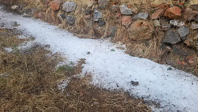 Konya'nın o ilçesini dolu vurdu!