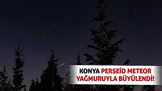 Konya Perseid Meteor Yağmuruyla Büyülendi!