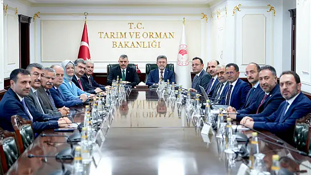 Konya protokolü, Ankara'da bakanlarla bir araya geldi!