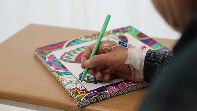 Konya Şehir Hastanesi'nde hayata tutunma sanatı!