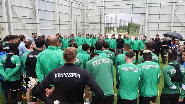 Konya şehri takımıyla tek yürek oluyor! Büyük buluşma yaşanacak