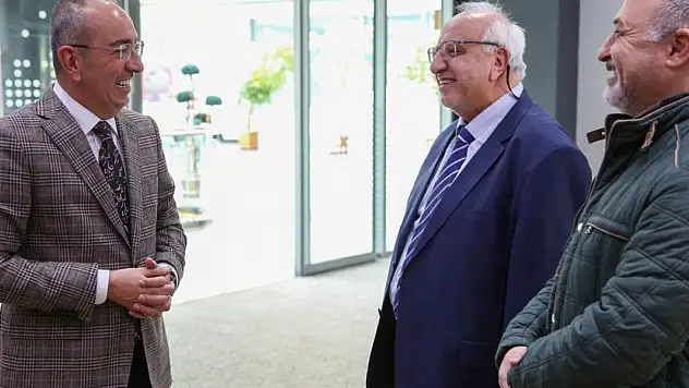 Konya Tabip Odası, Mustafa Kavuş'u Ziyaret Etti