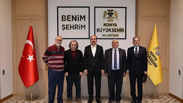 Konya Tabip Odası, Uğur İbrahim Altay'ı Ziyaret Etti